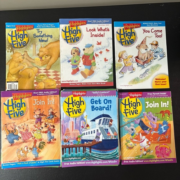 Highlights High Five Magazine Collection 23 Magazines - Picture 5 of 11